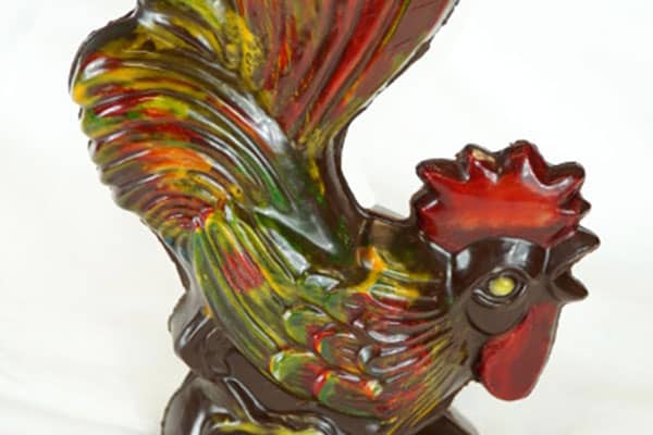coq en chocolat